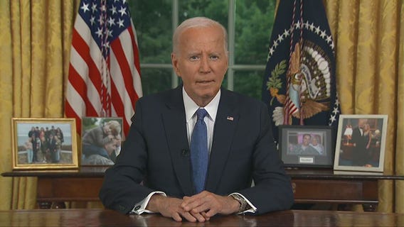 Biden addresses nation after dropping out of race
