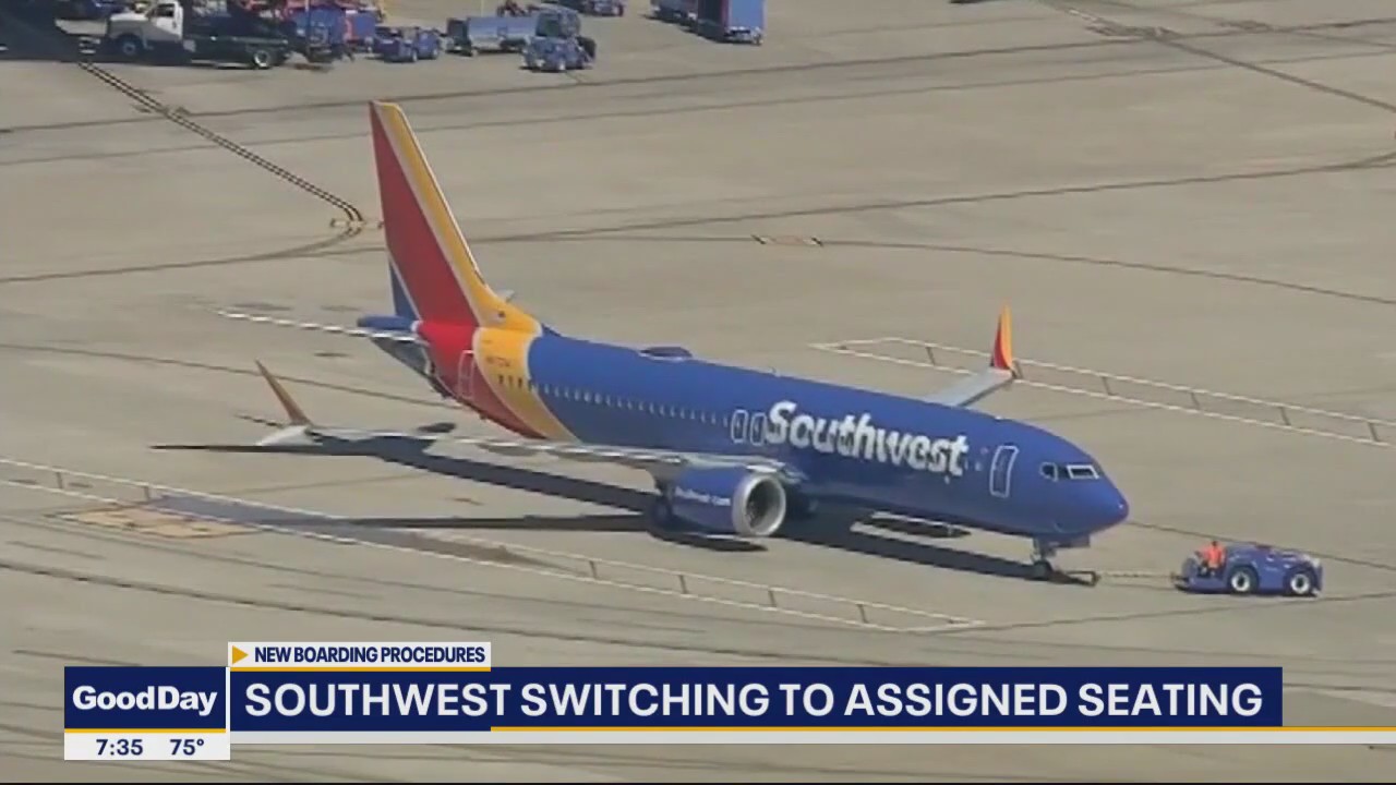 Southwest drops 50-year-old open seating tradition