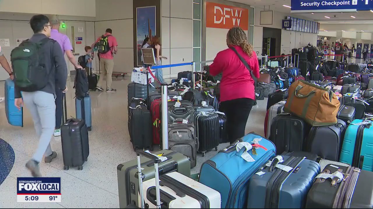Delta meltdown causes ripple effect at DFW Airport