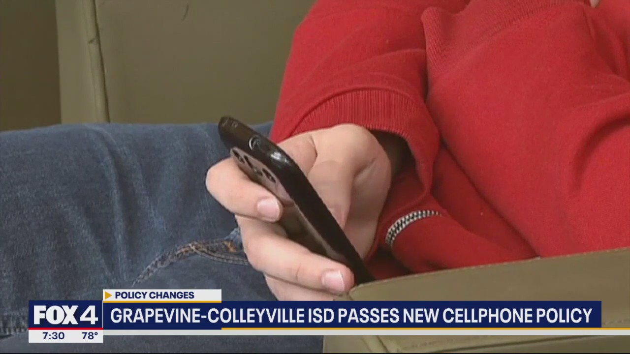 Grapevine-Colleyville ISD has a new cellphone policy