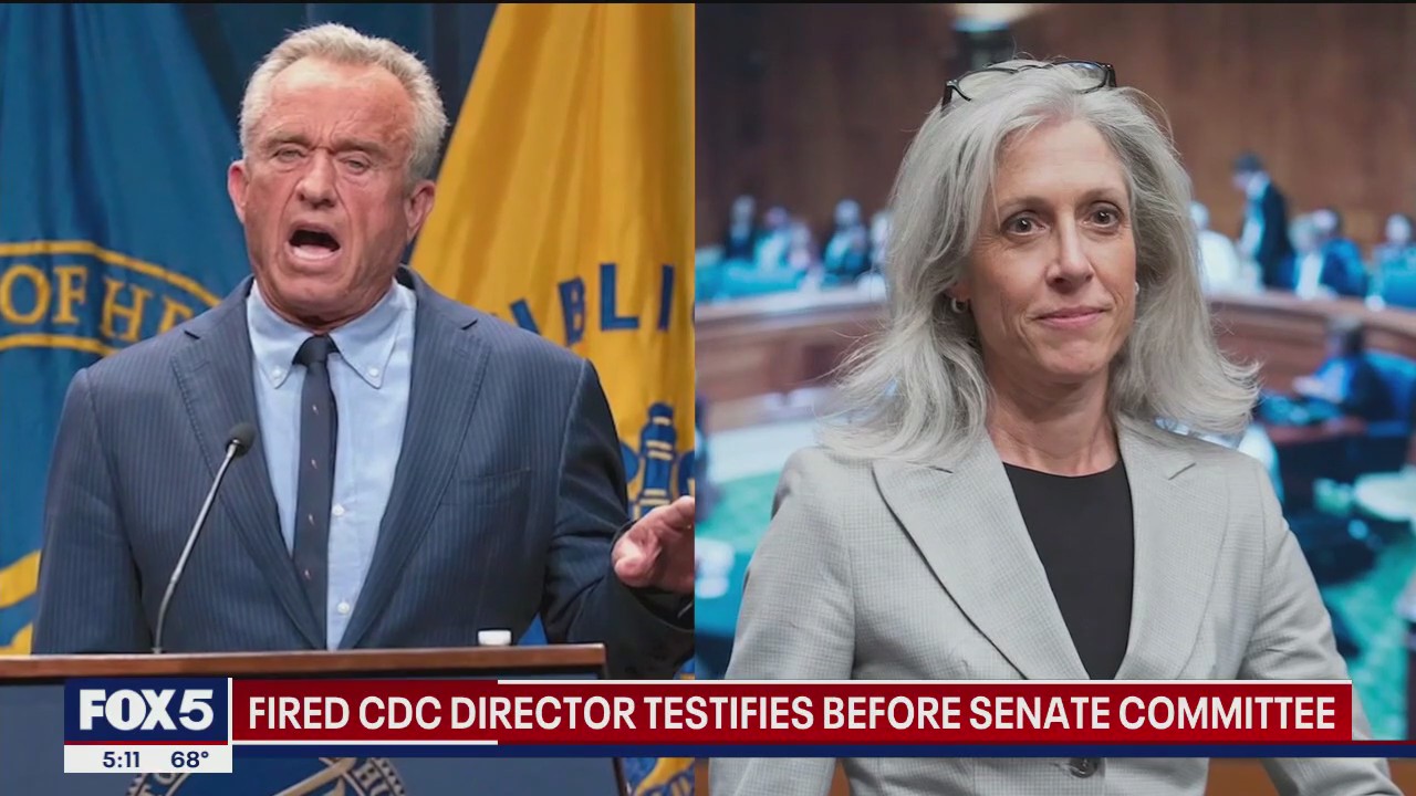 Fired CDC Director testifies before Senate committee