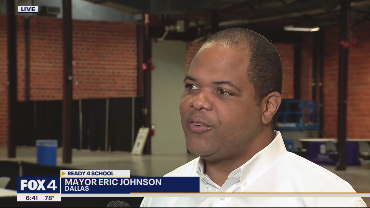 Dallas mayor talks about getting kids ready for school