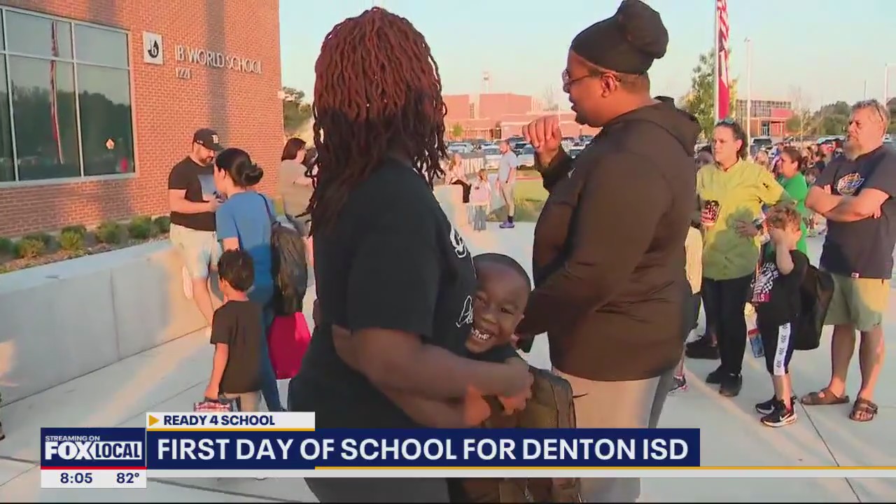Denton ISD students head back to school