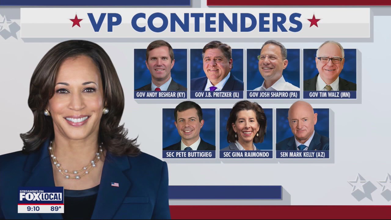 Kamala Harris VP pick expected soon