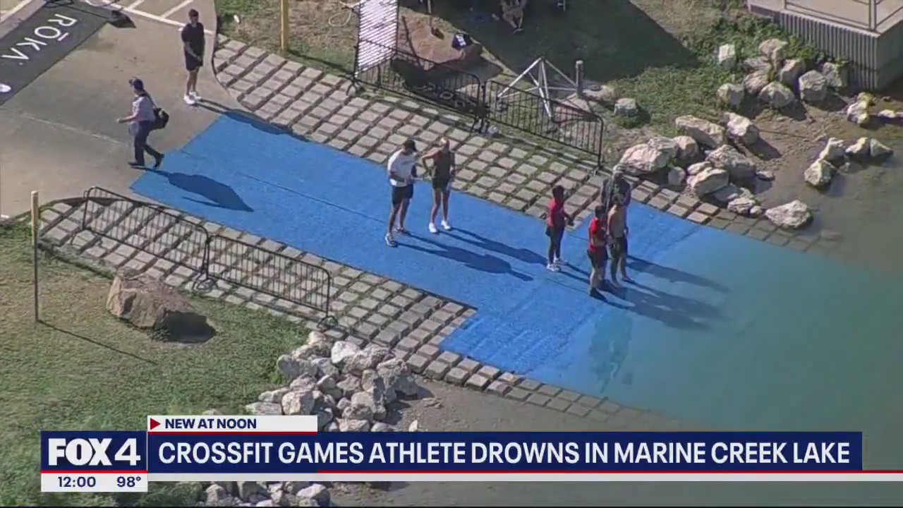 CrossFit Games: Athlete drowns in Marine Creek Lake