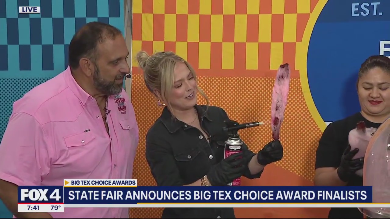 Try cotton candy bacon at the State Fair of Texas