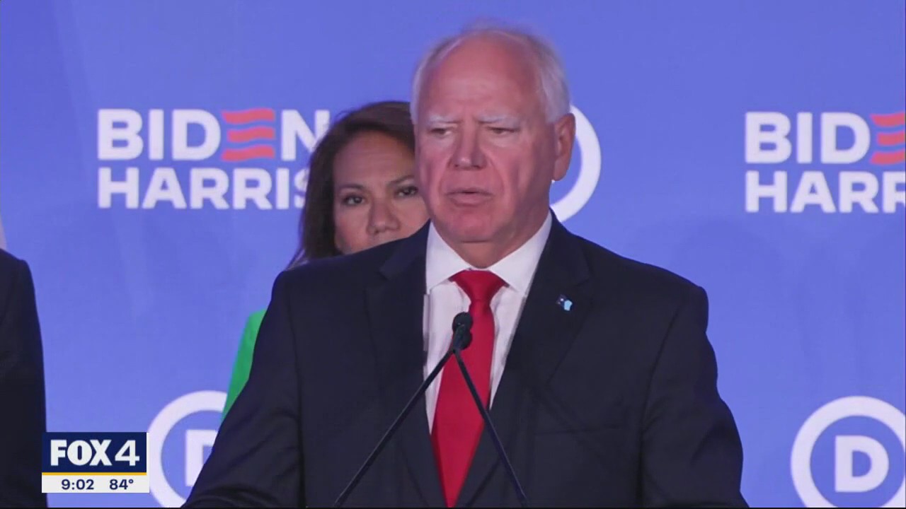 Harris picks Minnesota Gov. Tim Walz as running mate