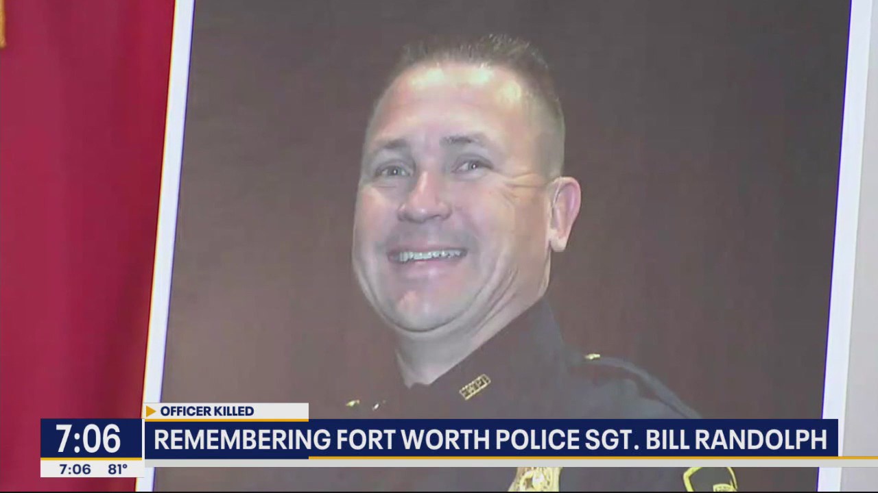 Community mourns Fort Worth Sgt. Billy Randolph