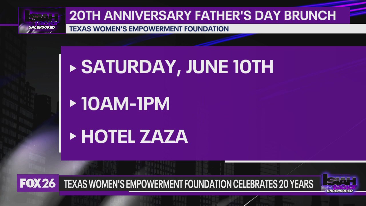 The Texas Women's Empowerment Foundation celebrates 20-year anniversary