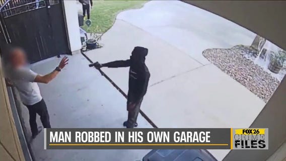 FOX 26 Crime Files: Man shot after knocking on the wrong door, homeowner robbed in his own garage