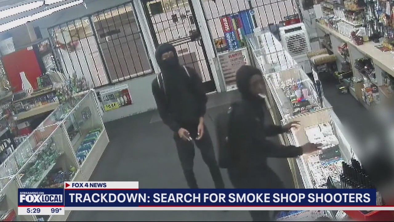 Help find West Dallas smoke shop shooting suspects