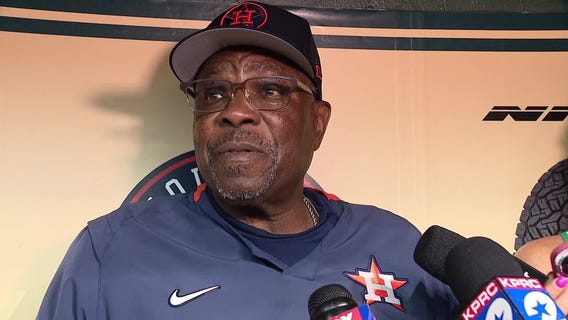 Dusty Baker discussion Jose Altuve injury