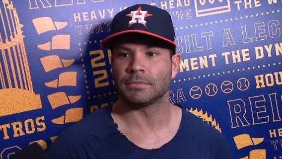 Jose Altuve speaks out after being placed on 10-day injury list
