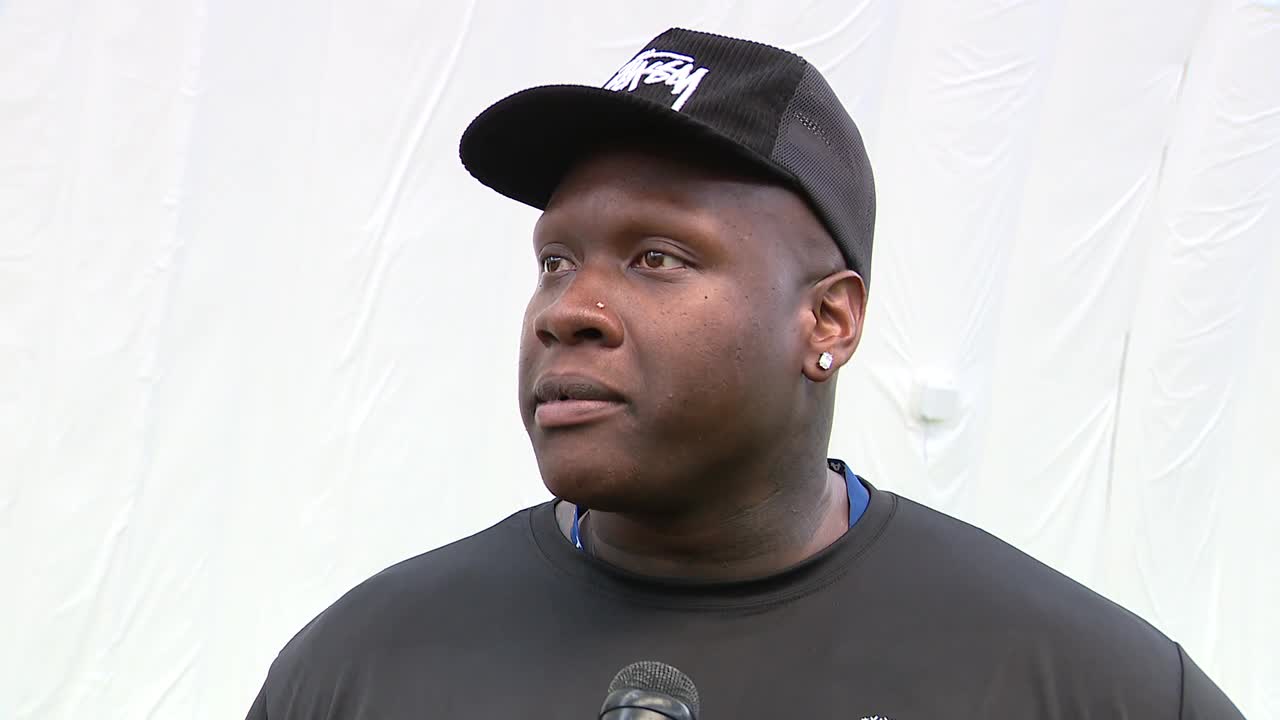 Laremy Tunsil talks youth football camp