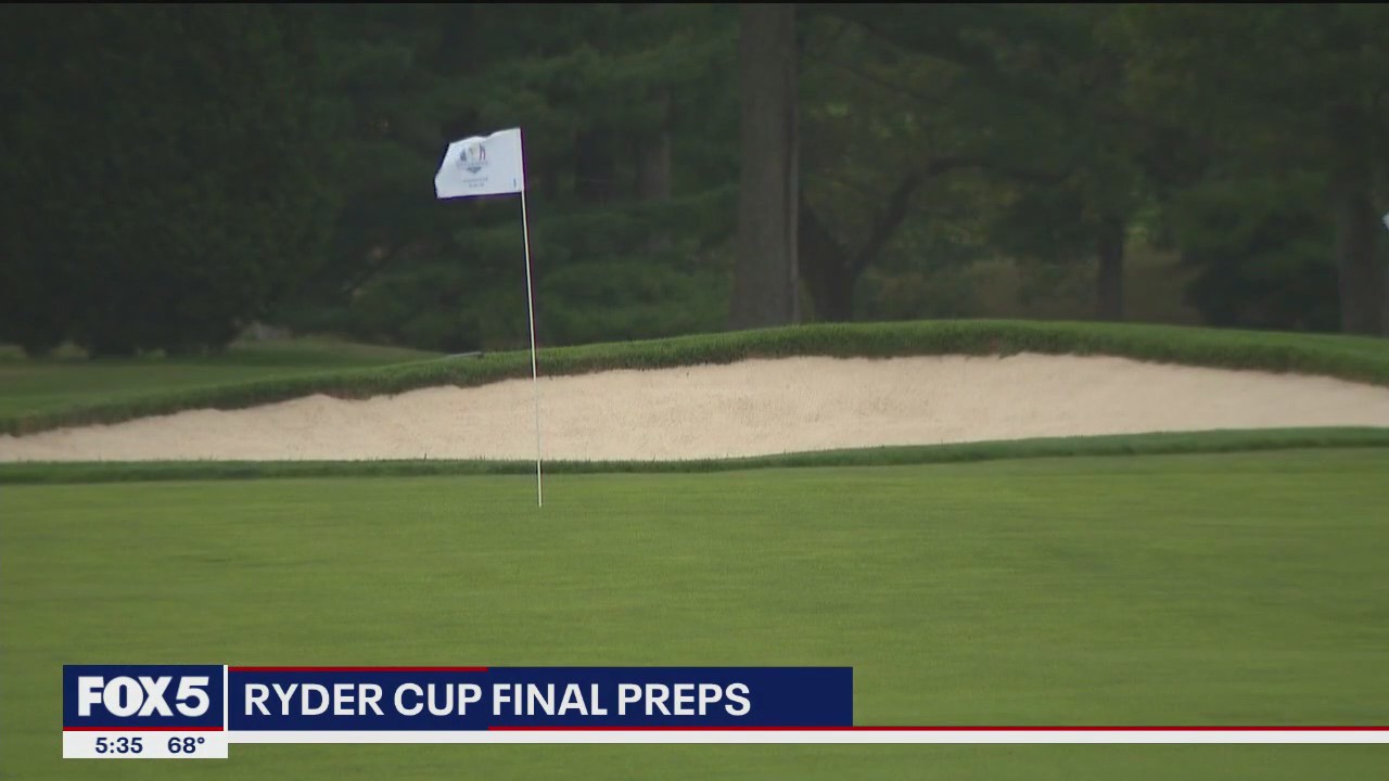 Final preparations for Ryder Cup