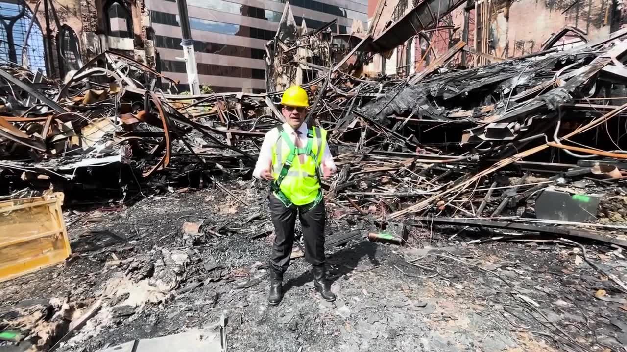 First Baptist Dallas gives update on church fire