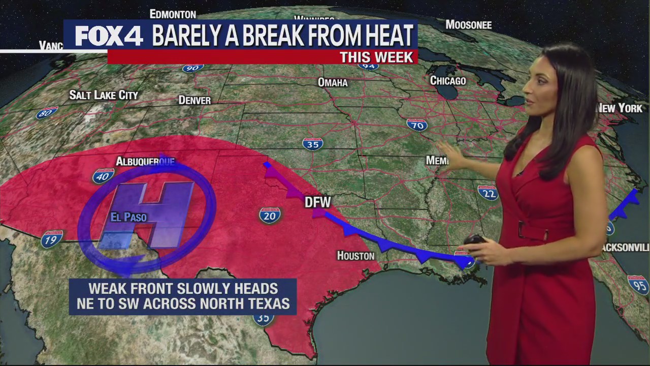 Dallas weather: August 18 overnight forecast