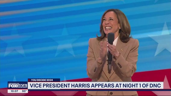 VP Harris appears at night 1 of DNC