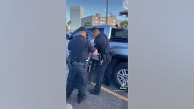 VIDEO: Man arrested over parking spot dispute