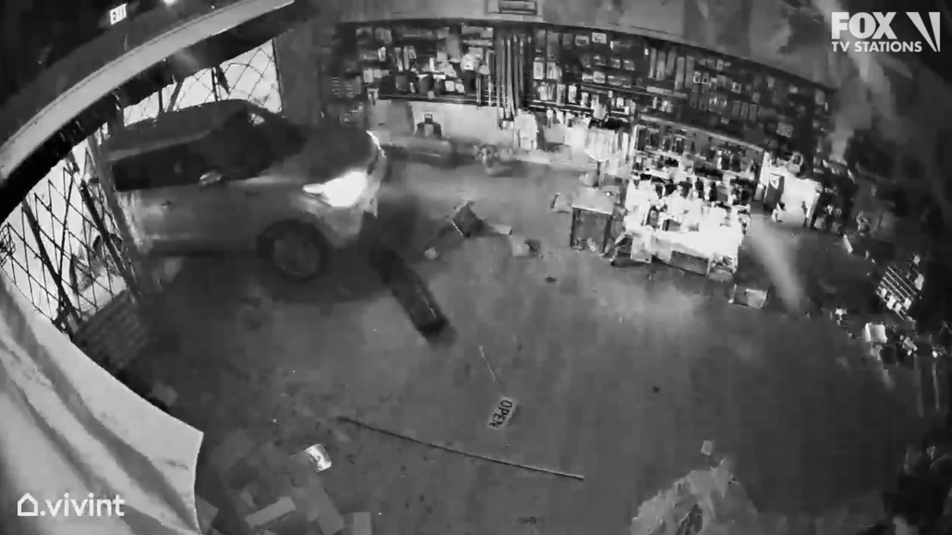 SURVEILLANCE VIDEO: Garland gun store break-in