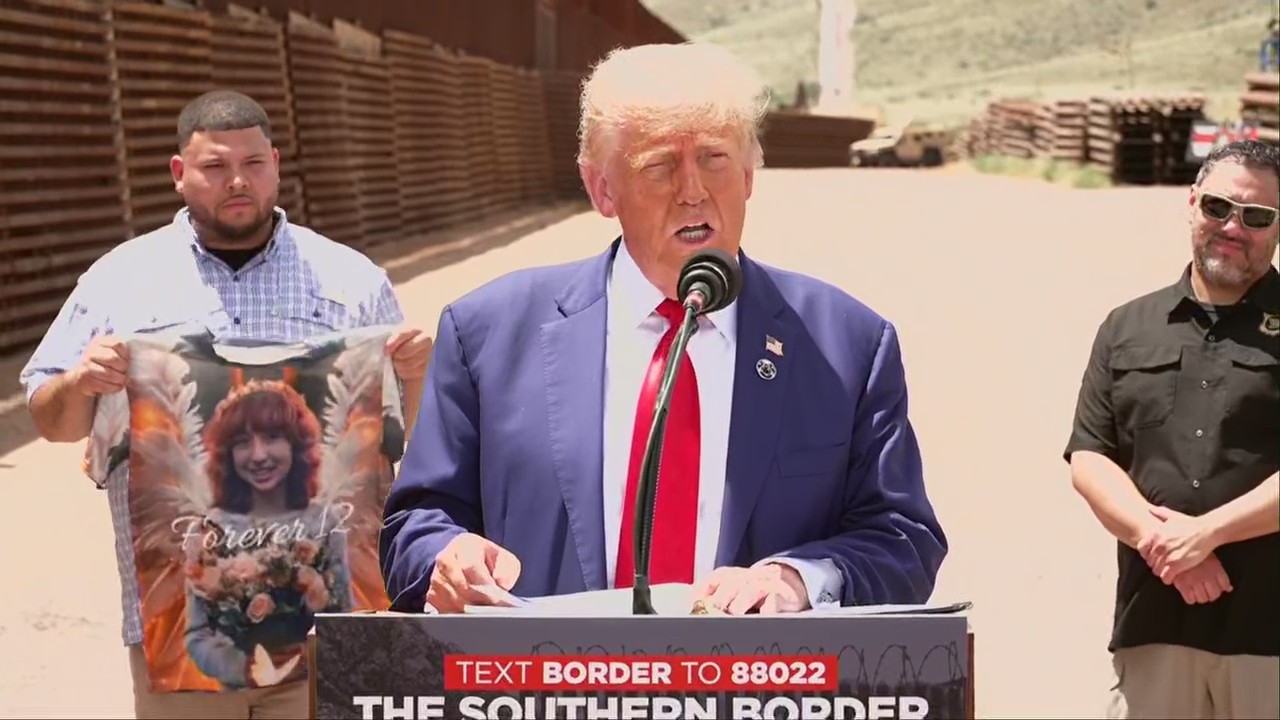 Donald Trump news conference at the border: FULL SPEECH