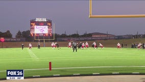 Friday night football in Texas heat
