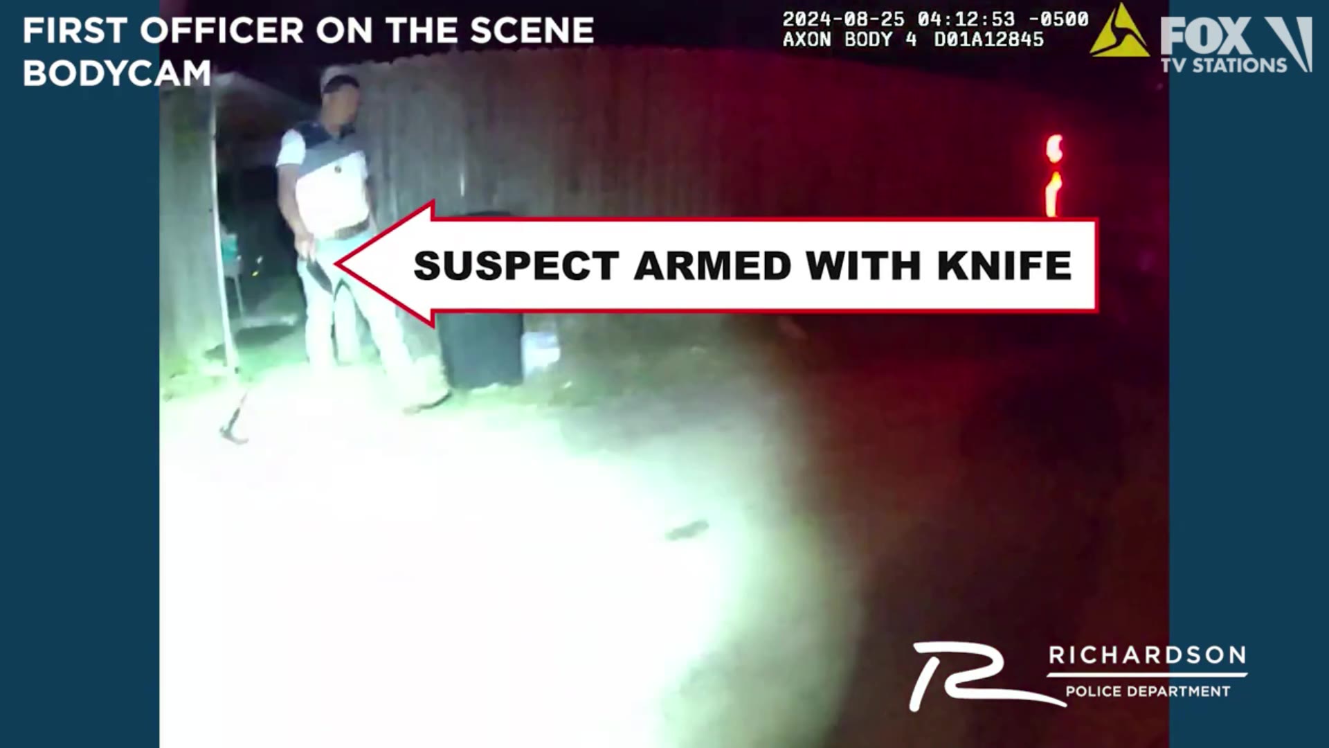 Richardson PD releases bodycam, 911 call of OIS