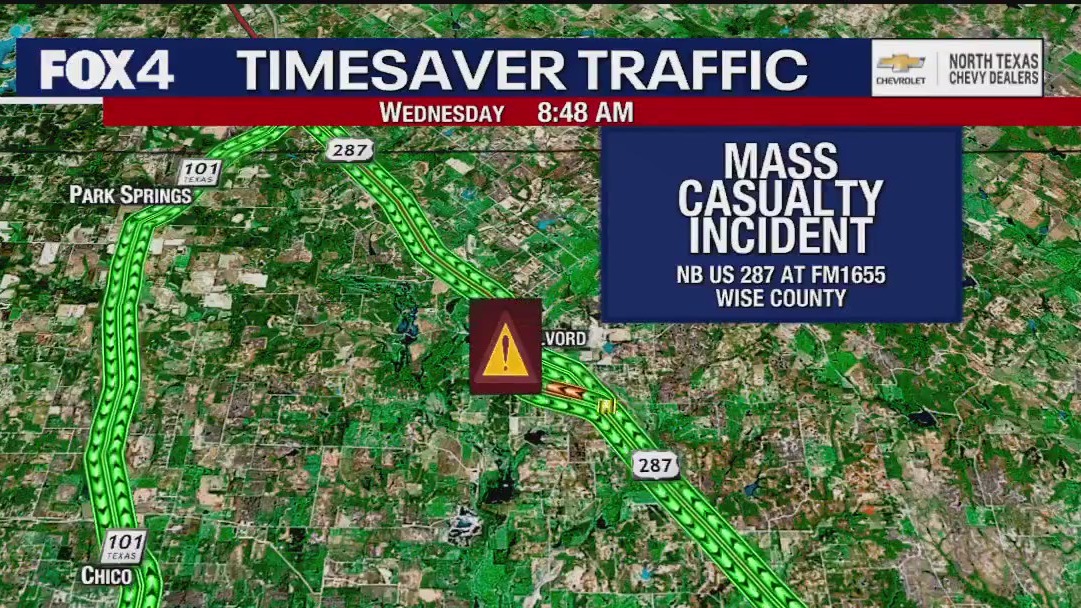 Wise County crash considered 'mass casualty incident'