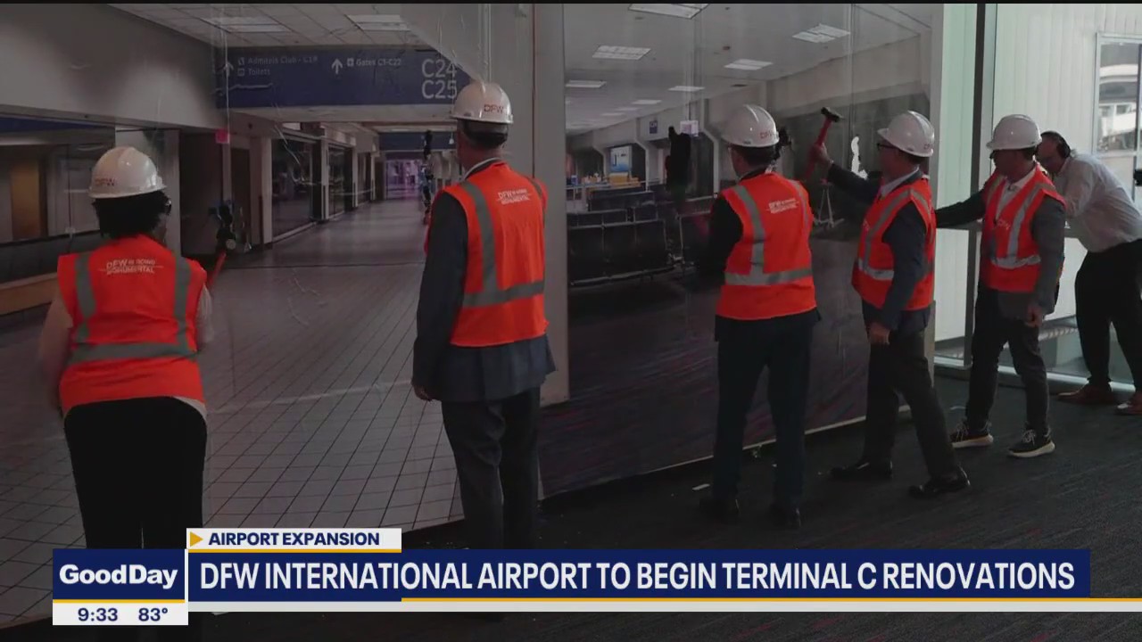 DFW Airport begins Terminal C renovation work
