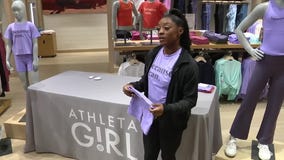 Houston's own Simone Biles unveils her clothing collection