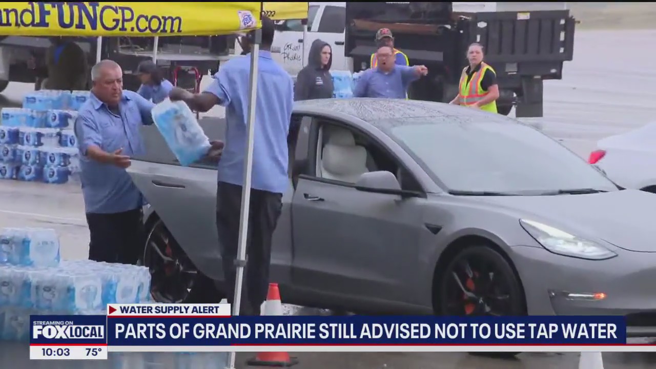 Grand Prairie awaiting water test results