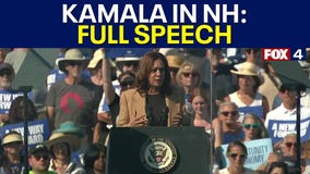 Kamala Harris rally in NH: FULL SPEECH