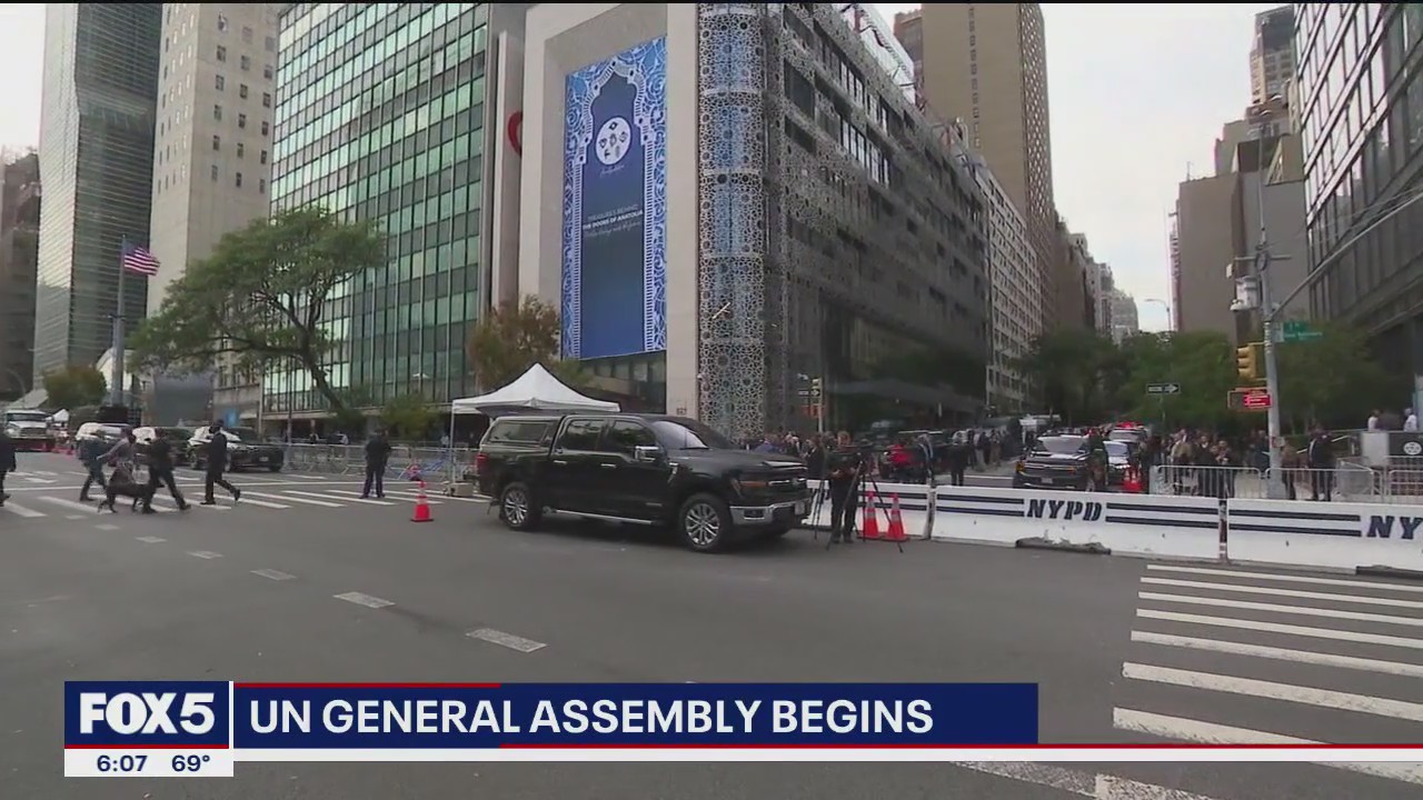 UN General Assembly brings heavy traffic, global talks to NYC