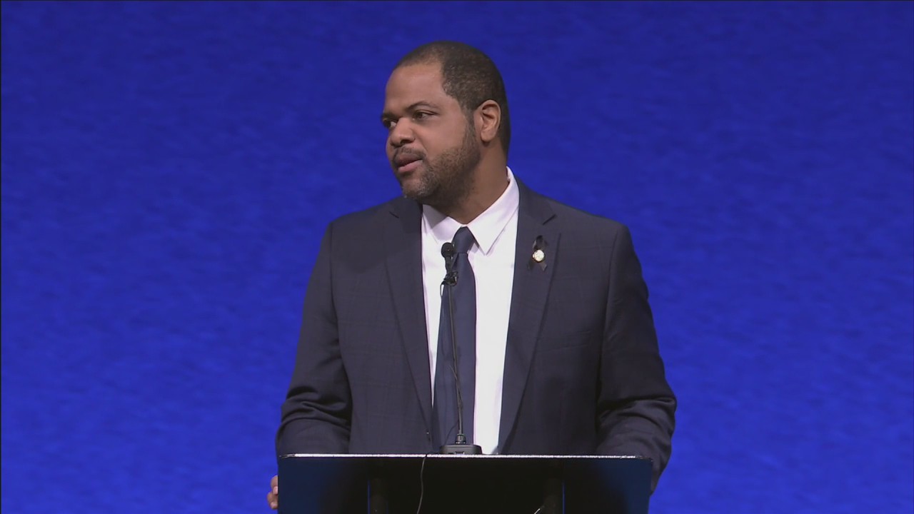 Mayor Eric Johnson on fallen Officer Darron Burks