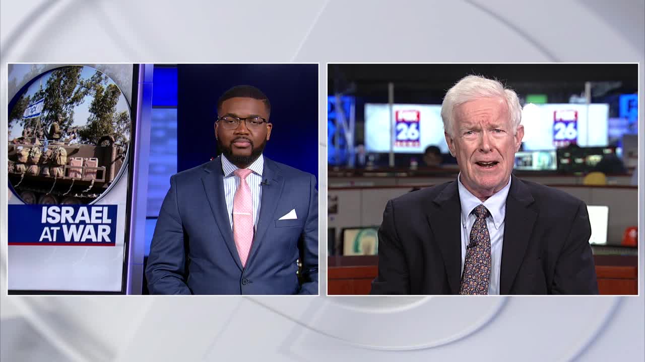 Interview with Richard Sindelar regarding conflict in Middle East