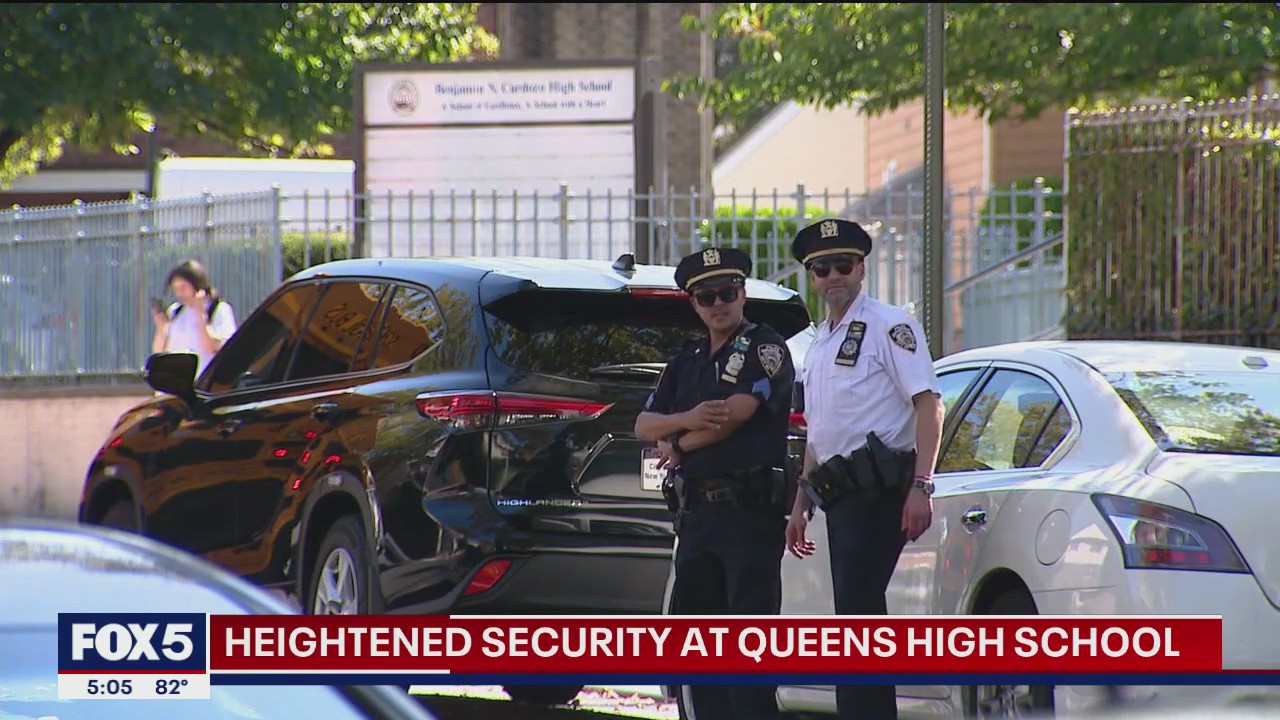 Heightened security at Queens high school post social media threat