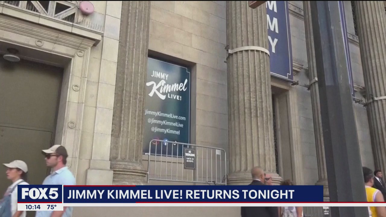 Kimmel returns after suspension, but some ABC stations refuse to air