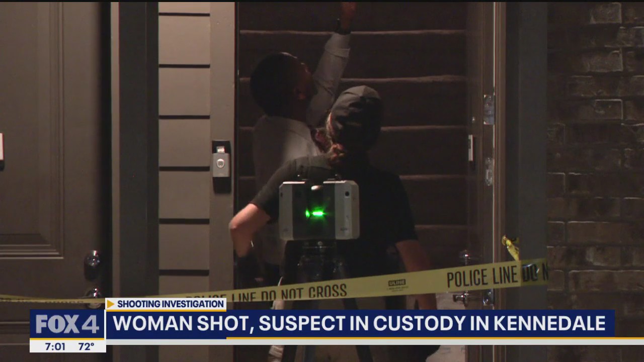 Kennedale woman shot, 2-year-old child rescued