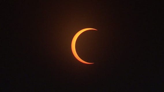 Houston sees 'Ring of Fire' solar eclipse