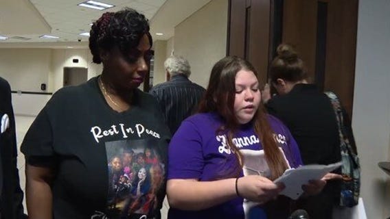 Hit-and-run victim's best friend reads letter