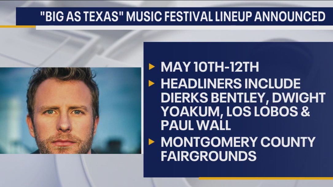 'Big as Texas' music fest lineup