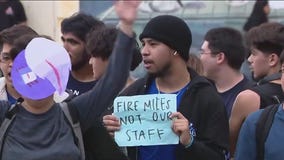 Eastwood Academy students walk out to protest