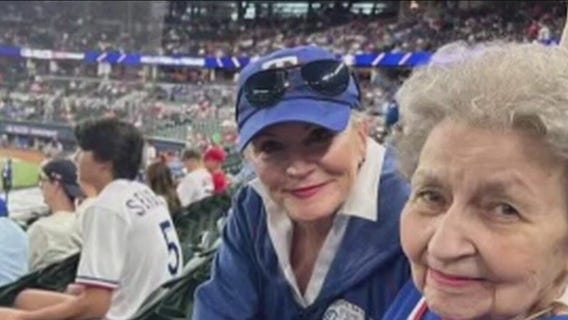 93-Year-Old Rangers fan ready for World Series