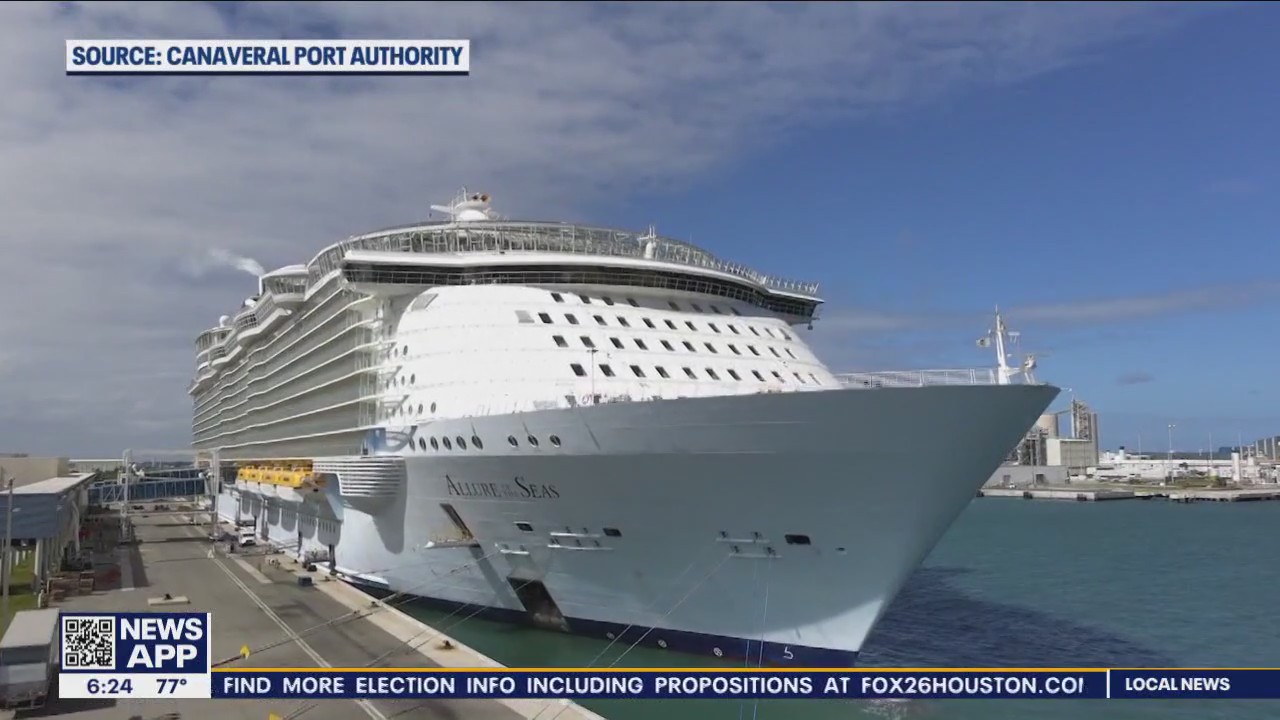 World's fourth largest cruise ship sets sail from Florida