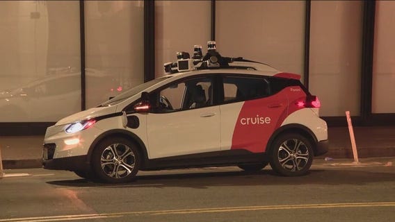Driverless vehicles are suspended by Cruise
