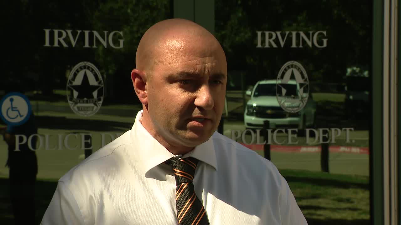 Irving police on sexual contact with a child arrest