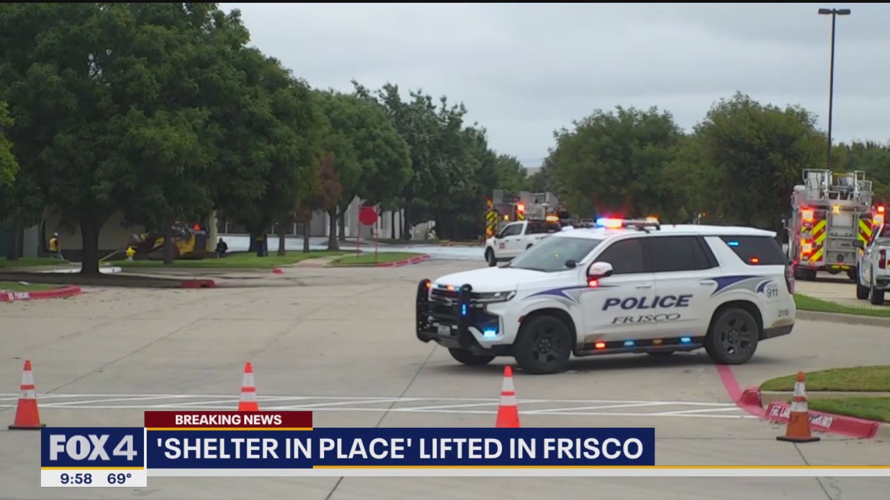 Frisco chemical fire shelter-in-place order lifted