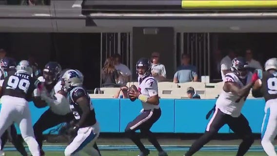 Houston Texans fall to Panthers on the road