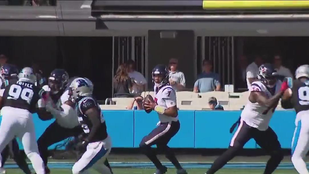 Houston Texans fall to Panthers on the road