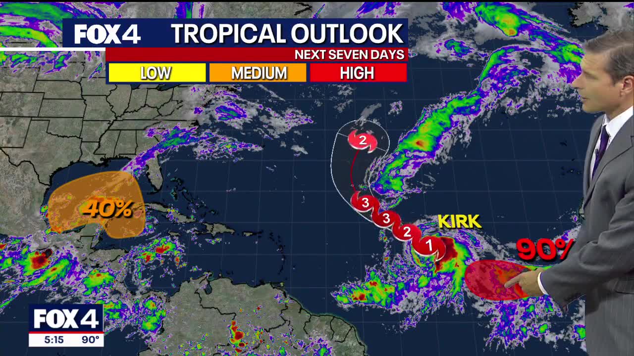 Dallas Weather: October 1 afternoon forecast